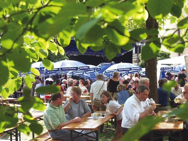 Zahlreiche Biergärten in Deggendorf Biergarten in Deggendorf