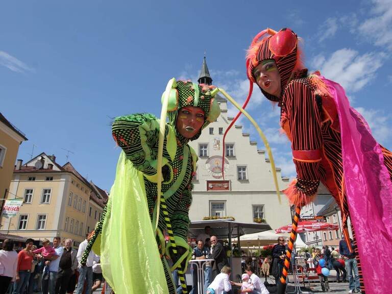 Das Donaufest in Deggendorf im bayerischen Wald Donaufest in Deggendorf